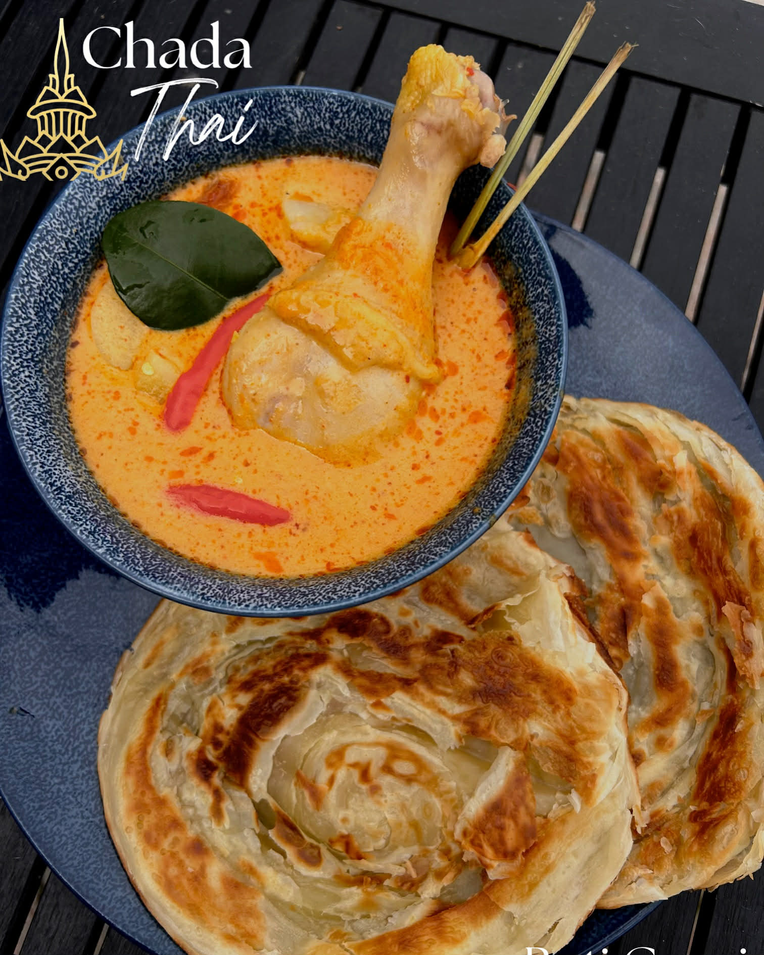 Thai Chicken Roti Canai